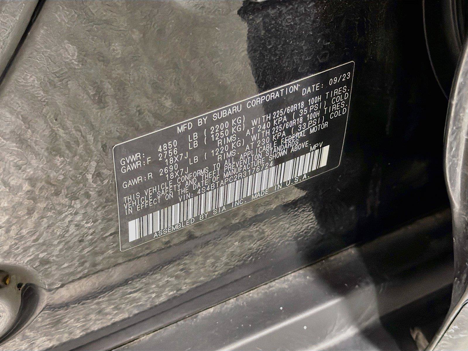 Used 2024 Subaru Outback Touring AWD/4WD image 30