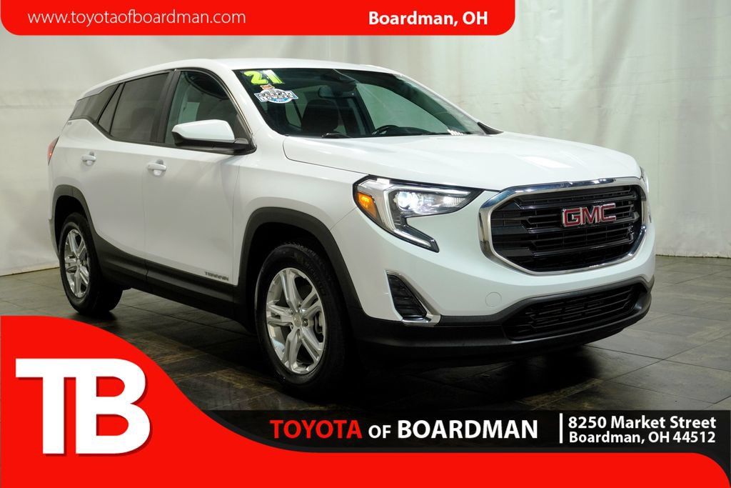 Used 2021 GMC Terrain SLE FWD image 1