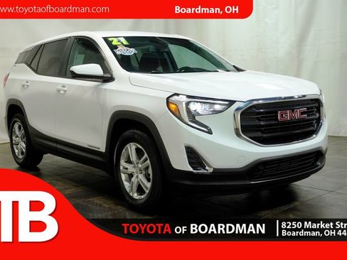Used 2021 GMC Terrain SLE FWD image 1