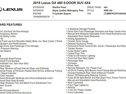Used 2015 Lexus GX 460 image 20
