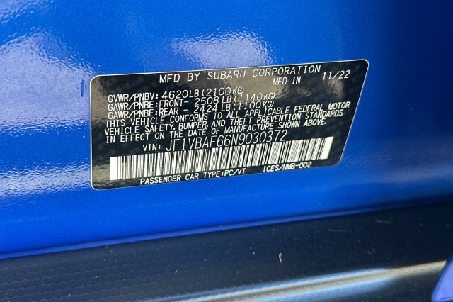 Used 2022 Subaru WRX Premium AWD/4WD image 33