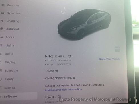 Used 2019 Tesla Model 3 Long Range image 3