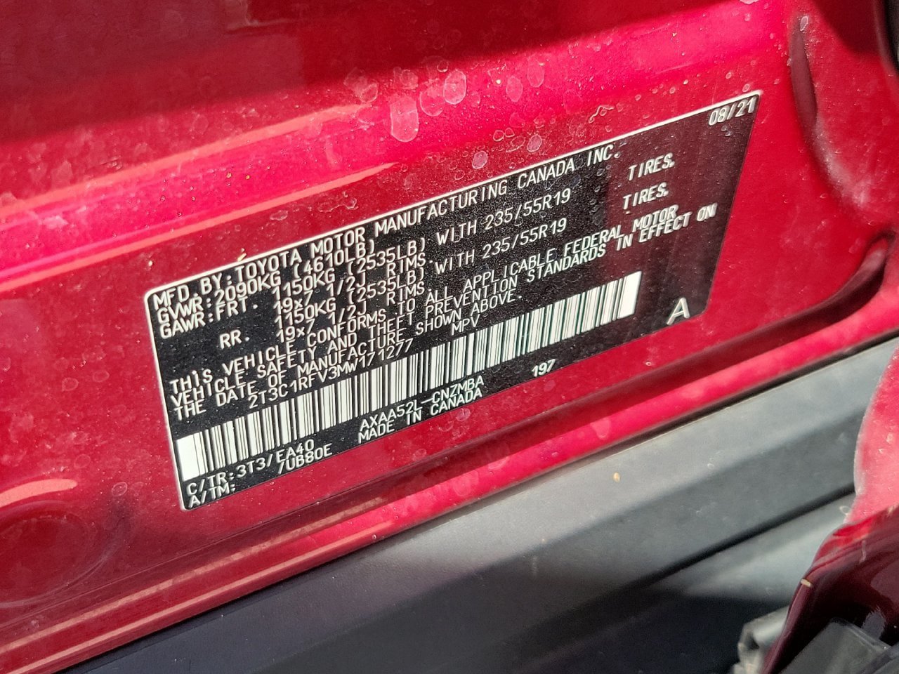 Used 2021 Toyota RAV4 XLE Premium FWD image 33
