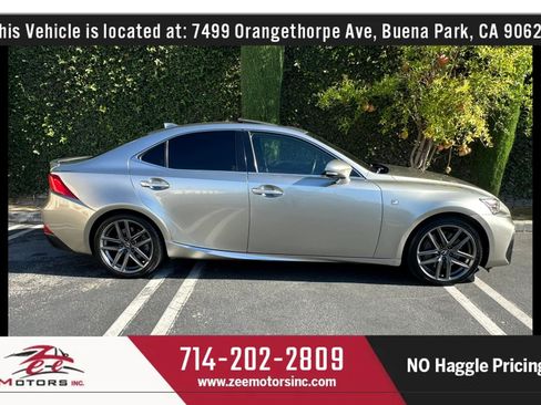 Used 2019 Lexus IS 300 F Sport w/ F Sport Package RWD image 5