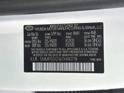 New 2026 Hyundai Santa Fe Calligraphy AWD/4WD image 37