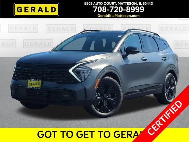 Certified 2025 Kia Sportage X-Line Prestige AWD/4WD image 1