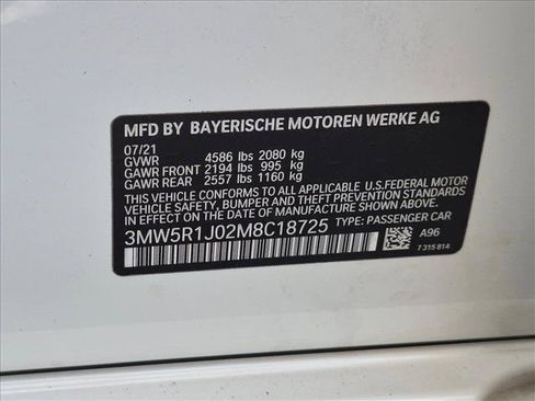 Used 2021 BMW 330i Sedan w/ Premium Package RWD image 30