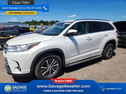Used 2017 Toyota Highlander XLE FWD image 1