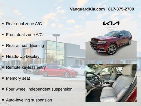 Used 2022 Jeep Grand Cherokee L Summit w/ Advanced Protech Group IV AWD/4WD image 12