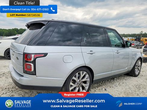 Used 2019 Land Rover Range Rover HSE AWD/4WD image 4
