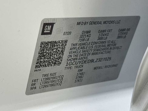 Used 2020 Chevrolet Silverado 1500 LT w/ Remote Start Package image 11