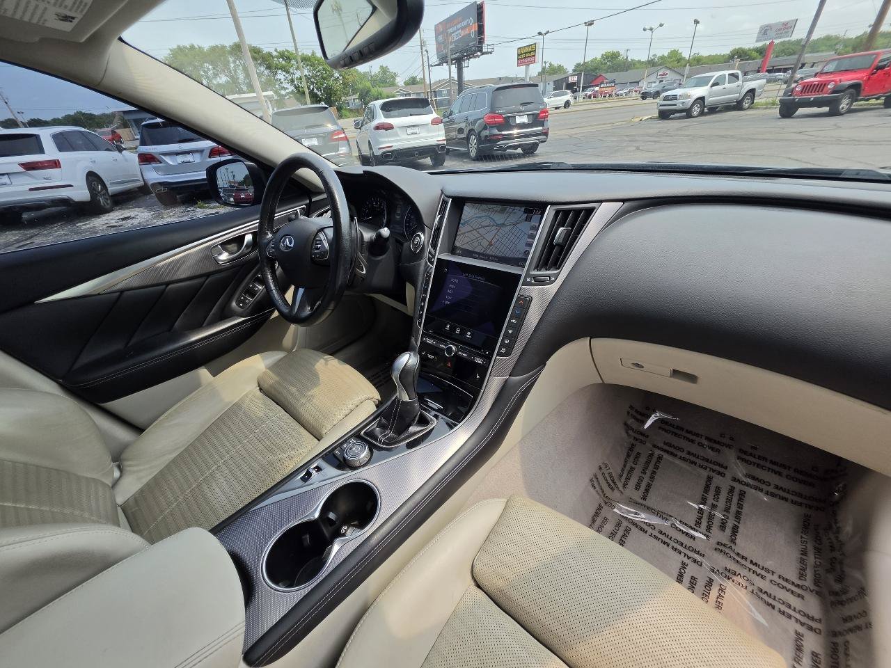 Used 2016 INFINITI Q50 Red Sport 400 AWD/4WD image 54