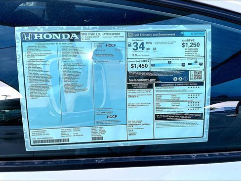 New 2026 Honda Civic Sport image 18