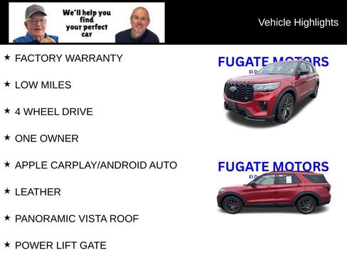 Used 2025 Ford Explorer ST w/ Sun And Sound Package AWD/4WD image 8