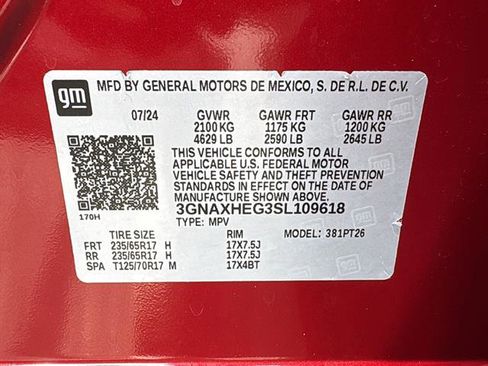 Used 2025 Chevrolet Equinox LT w/ Convenience Package II FWD image 35