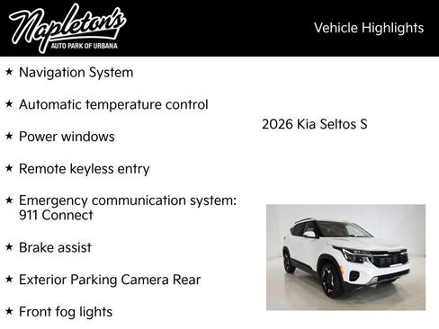 New 2026 Kia Seltos S image 15