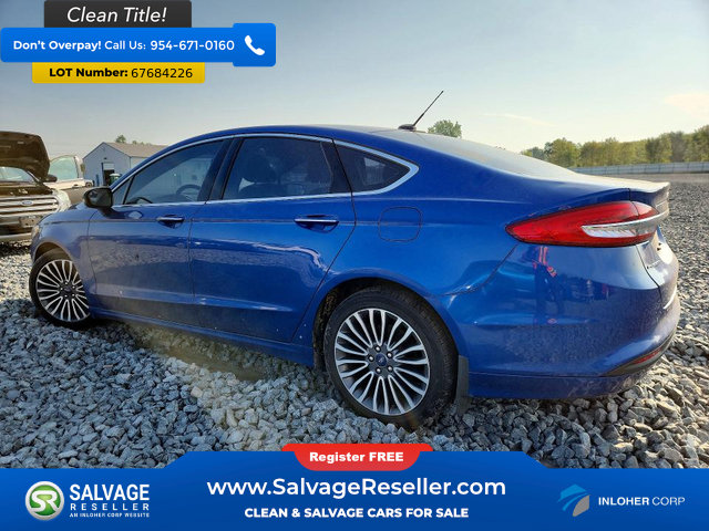 Used 2017 Ford Fusion SE w/ Fusion SE Technology Package FWD image 3