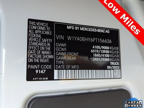 Used 2023 Mercedes-Benz Sprinter 144 Cargo image 28