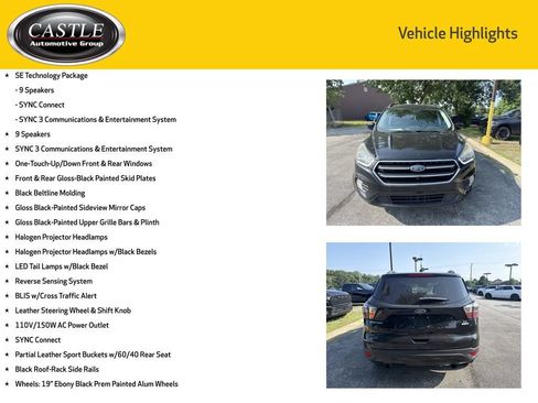 Used 2017 Ford Escape SE w/ Equipment Group 201A AWD/4WD image 8