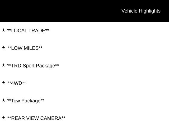 Used 2017 Toyota Tacoma TRD Sport w/ Tow Package (A/T) AWD/4WD image 11