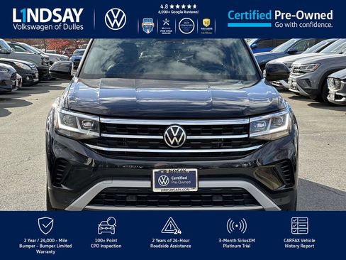 Certified 2023 Volkswagen Atlas SE w/ Panoramic Sunroof Package image 3