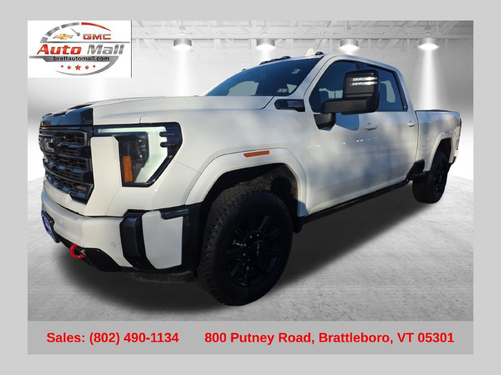 Used 2024 GMC Sierra 2500 AT4 w/ Snow Plow Prep/Camper Package AWD/4WD image 1