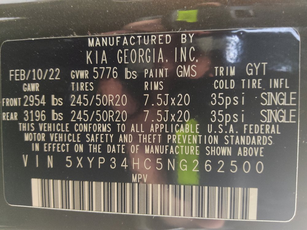 Used 2022 Kia Telluride EX w/ EX Premium Package FWD image 33