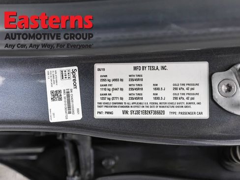 Used 2019 Tesla Model 3 Long Range AWD/4WD image 28