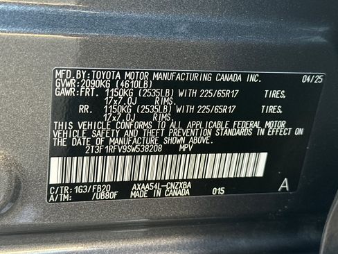 Certified 2025 Toyota RAV4 LE image 54
