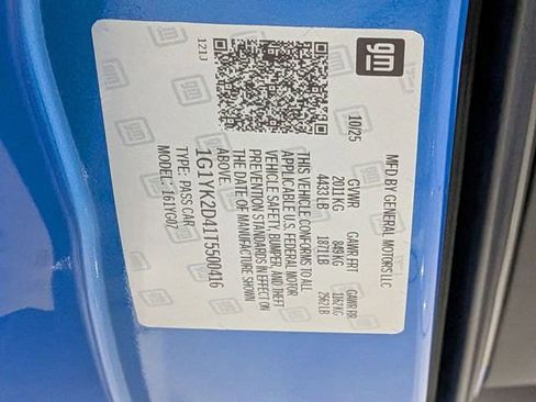 New 2026 Chevrolet Corvette E-Ray w/ ZER Performance Package image 31