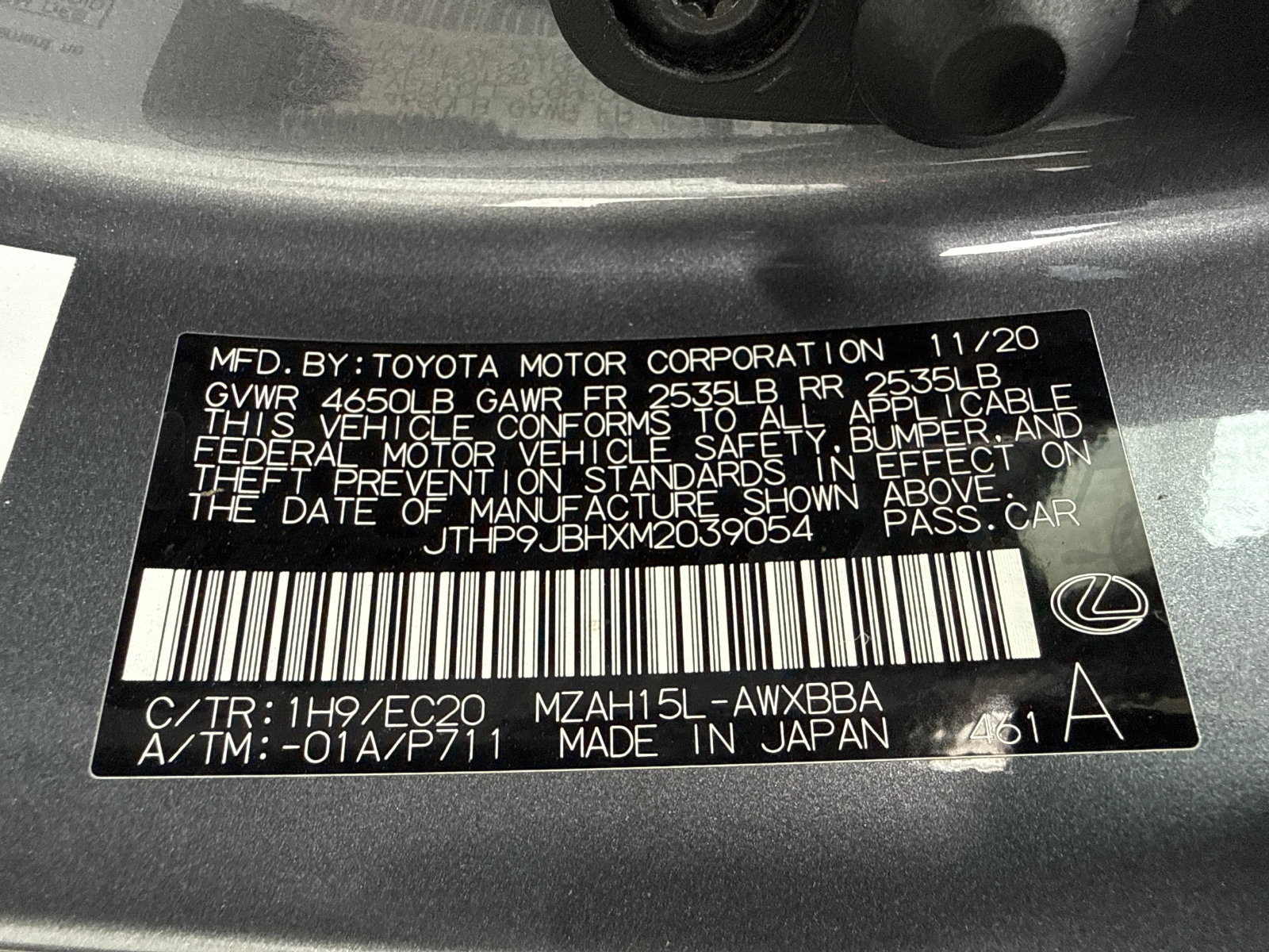 Used 2021 Lexus UX 250h w/ Premium Package AWD/4WD image 50