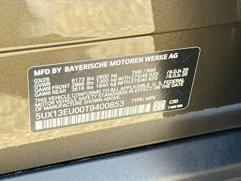 New 2026 BMW X5 sDrive40i w/ Climate Comfort Package image 43