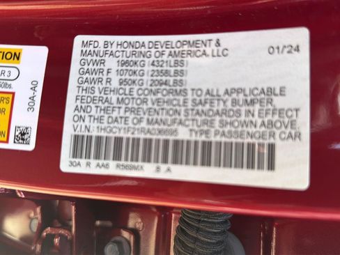 Used 2024 Honda Accord LX image 39