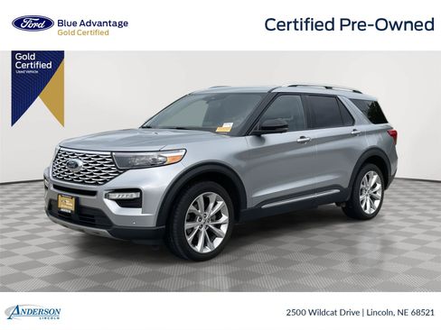 Certified 2022 Ford Explorer Platinum w/ Equipment Group 601A AWD/4WD image 1