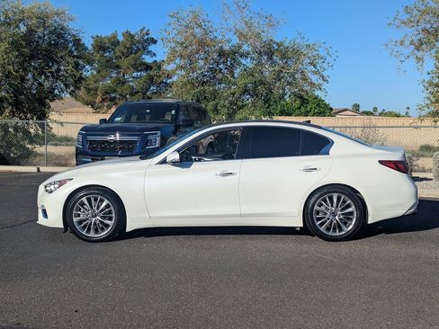 Used 2021 INFINITI Q50 Luxe w/ Cargo Package image 3