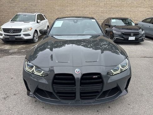 Used 2022 BMW M3 w/ M Carbon Exterior Package RWD image 2