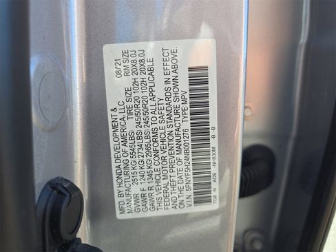 Certified 2022 Honda Pilot Special Edition image 32