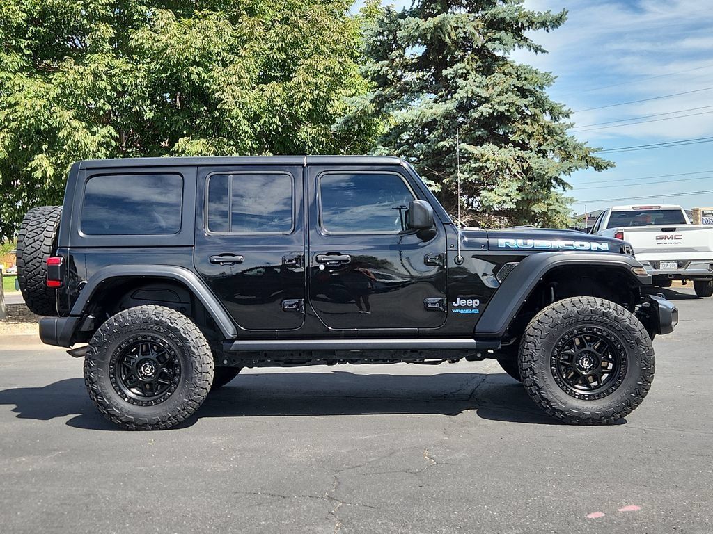 Used 2022 Jeep Wrangler Unlimited Rubicon 4xe w/ Cold Weather Group AWD/4WD image 3