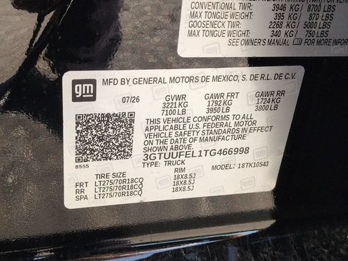 New 2026 GMC Sierra 1500 AT4X AWD/4WD image 30