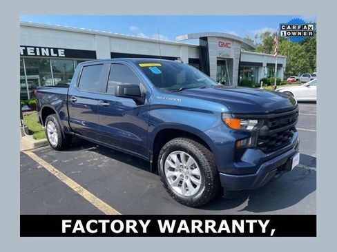 Used 2022 Chevrolet Silverado 1500 Custom RWD image 1