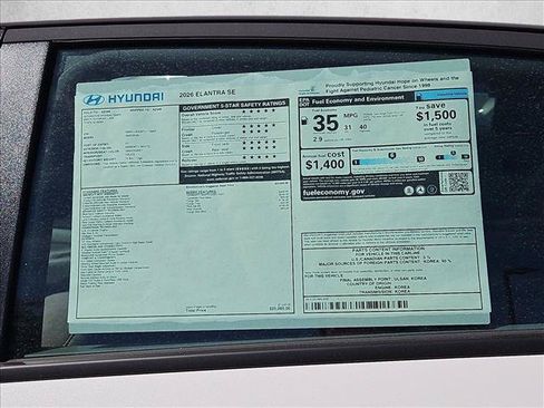 New 2026 Hyundai Elantra SE FWD image 18