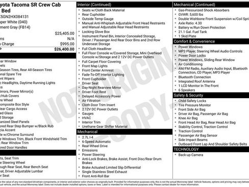 Used 2017 Toyota Tacoma SR image 7