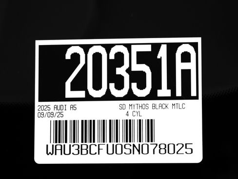 New 2025 Audi A5 2.0T Prestige image 26