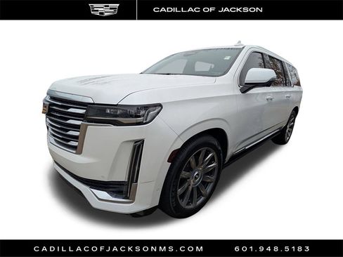Used 2021 Cadillac Escalade ESV Premium Luxury Platinum image 3
