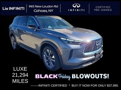 Certified 2022 INFINITI QX60 Luxe w/ Cargo Package