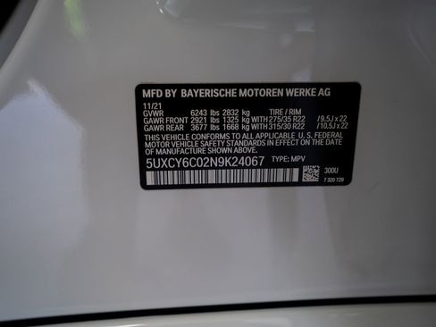 Used 2022 BMW X6 xDrive40i w/ M Sport Package AWD/4WD image 55