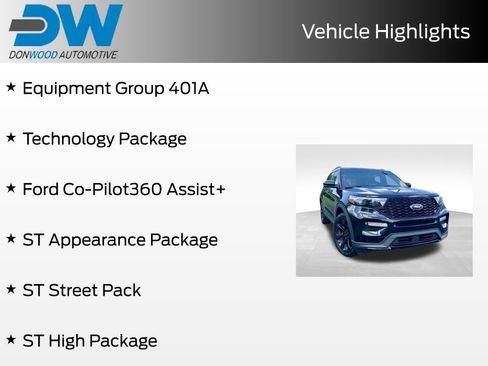 Used 2023 Ford Explorer ST w/ Equipment Group 401A AWD/4WD image 7