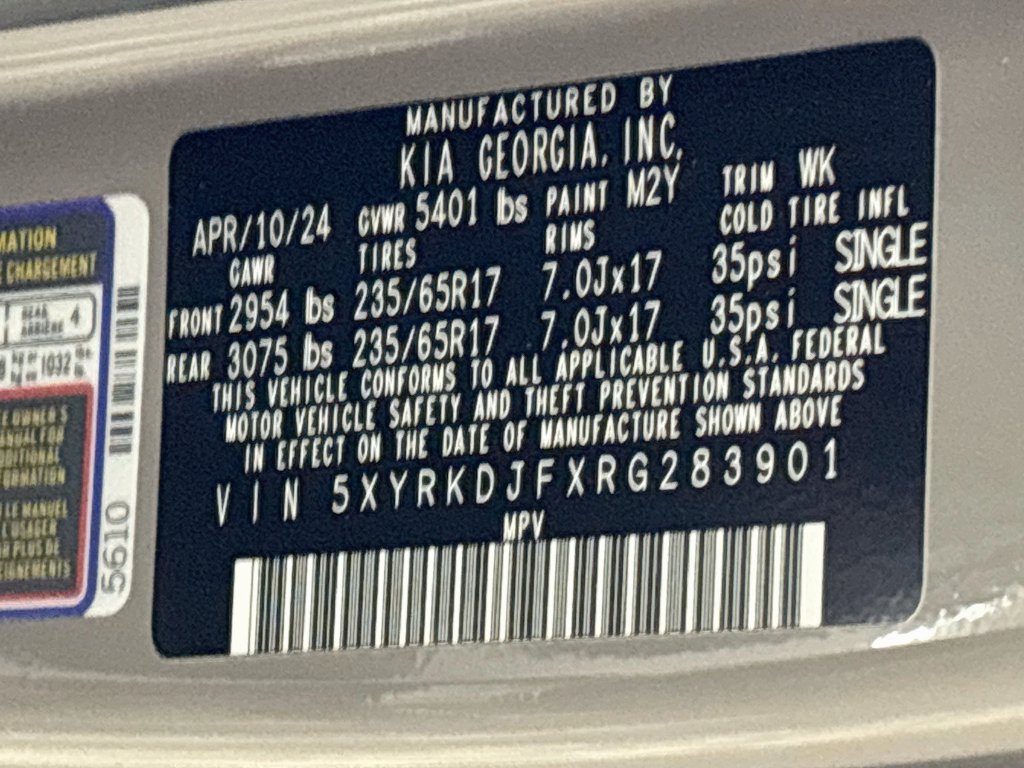 Used 2024 Kia Sorento SX Prestige w/ Olive Brown Leather Package AWD/4WD image 26
