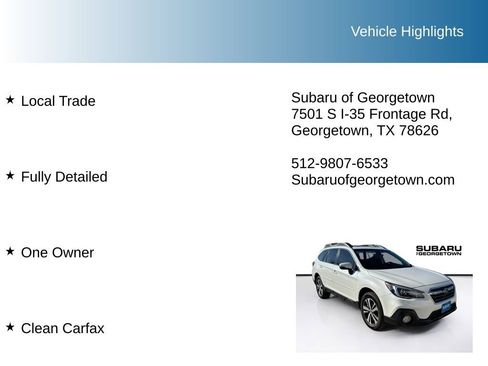 Used 2019 Subaru Outback 2.5i Limited image 9