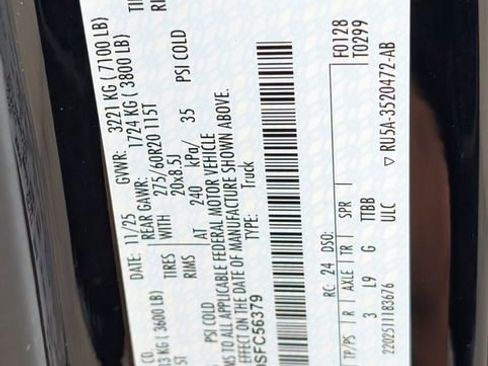 New 2025 Ford F150 Platinum w/ FX4 Off-Road Package image 13